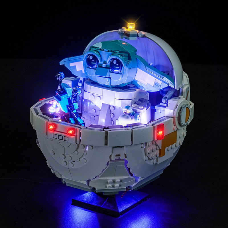 LED Light Kit for LEGO® Star Wars™ 75403 Grogu™ with Hover Pram