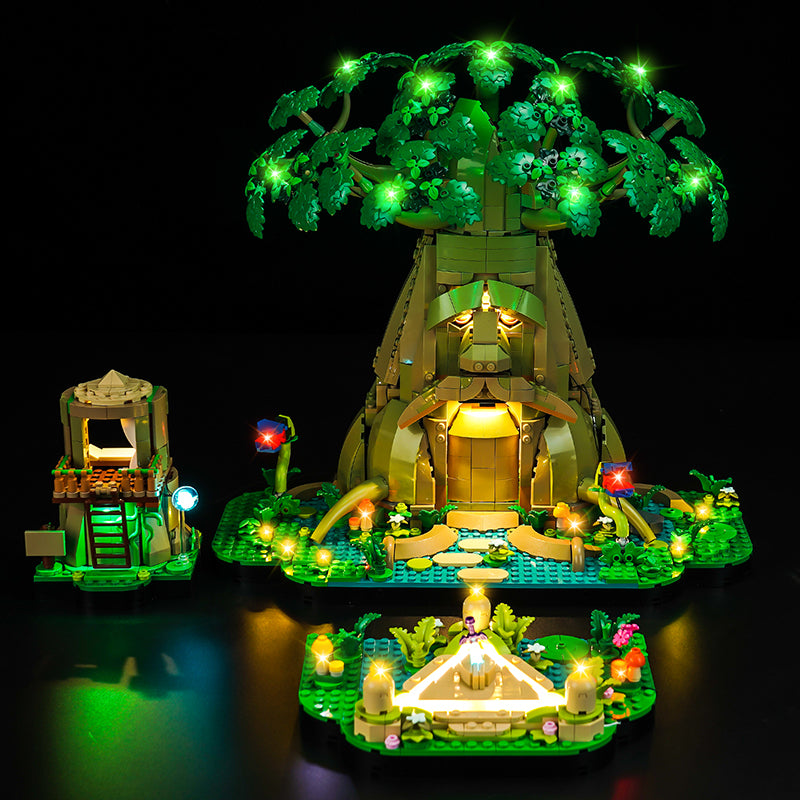 LED Light Kit for LEGO® The Legend of Zelda™ 77092 Great Deku Tree 2-in-1