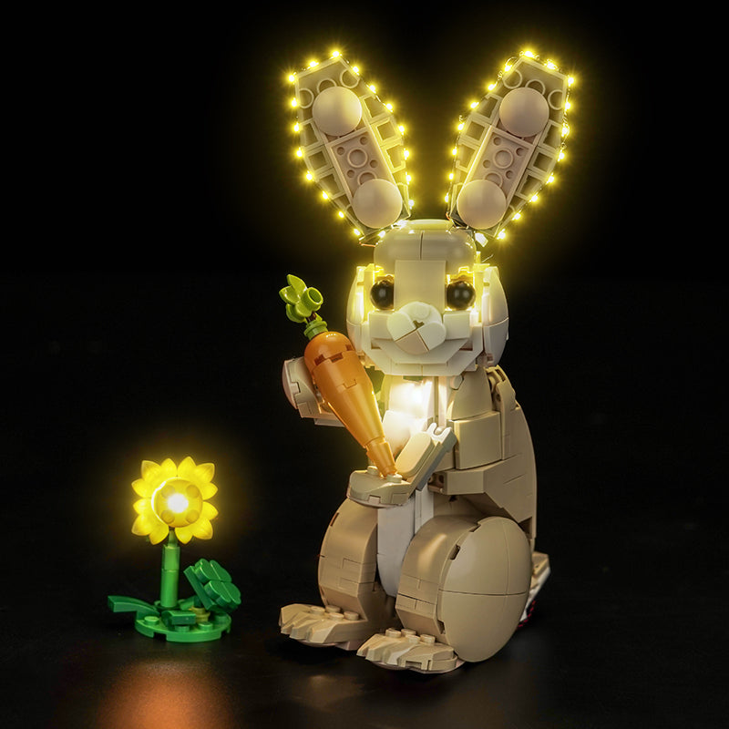 LED Light Kit for LEGO® Creator 3in1 Cute Bunny 31162