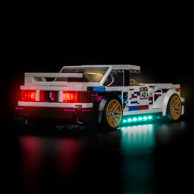 Led Light Kit for LEGO® BMW M3 (E30) - Decorative 72051