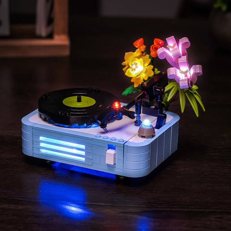 LED Light Kit for LEGO® Creator 3-in-1 31172 Record Player with Flowers