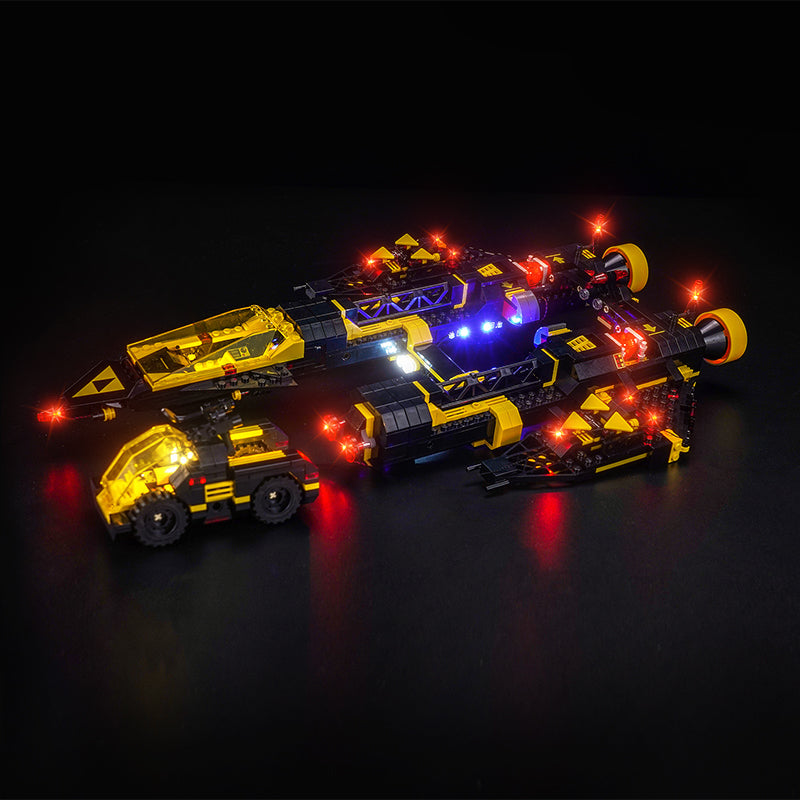 LED Light Kit for LEGO® Icons Blacktron Renegade 10355