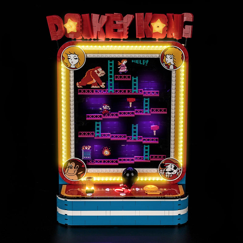 Led Light Kit for LEGO® Donkey Kong™ Arcade 72051