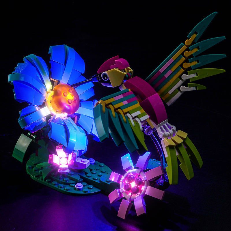 Led Light Kit for LEGO® Wild Animals: Colorful Hummingbird 31384