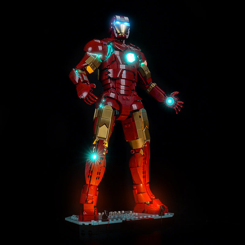 Led Light Kit for LEGO® Iron Man Mark 3 Collectors' Edition 76344