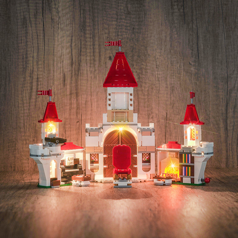 LED Light Kit for LEGO® Super Mario™ 71435 Battle with Roy at Peach's Castle