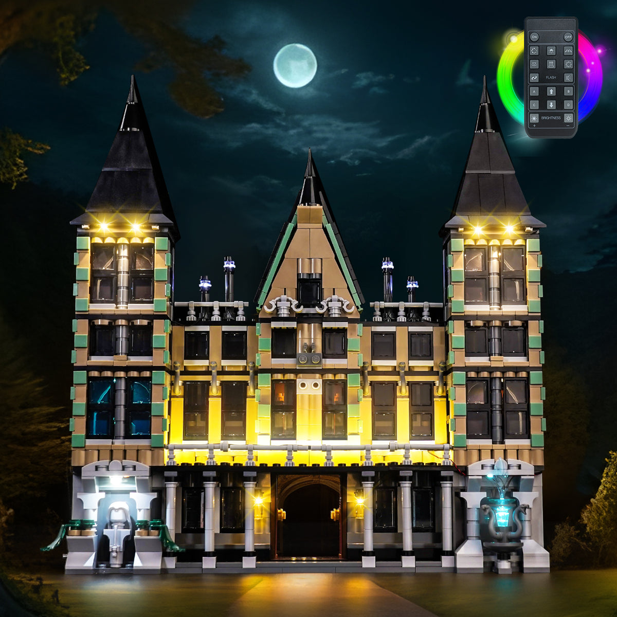 LED Light Kit for LEGO® Harry Potter™ Malfoy Manor 76453