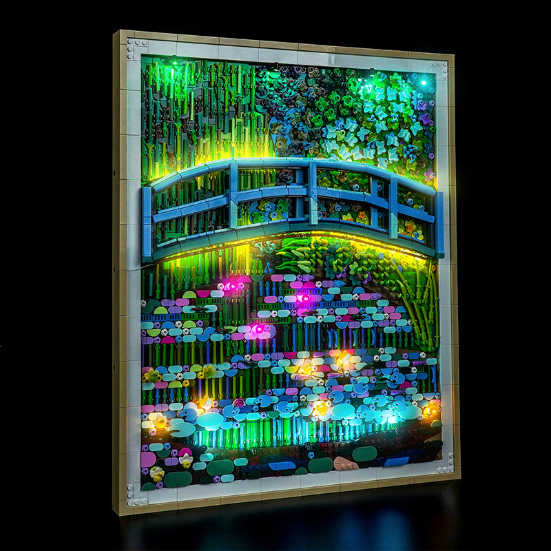 Led Light Kit for LEGO® Claude Monet – Bridge over a Pond of Water Lilies 31220