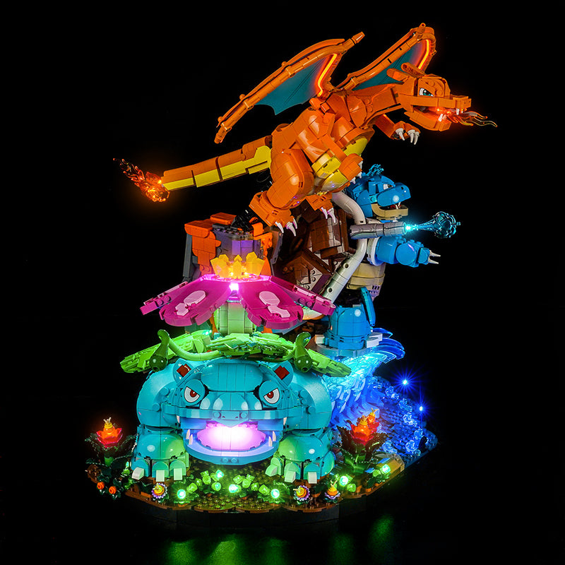 Led Light Kit for LEGO® Venusaur, Charizard and Blastoise 72153