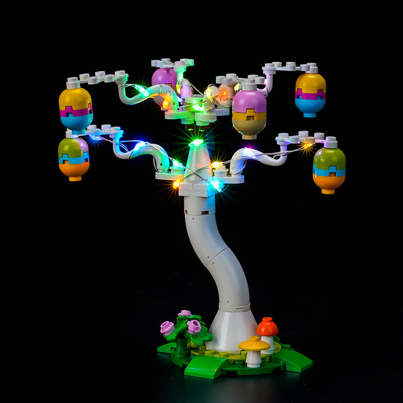 LED Light Kit for LEGO® Seasonal Easter Bunny and Chick Egg Hunt 40808