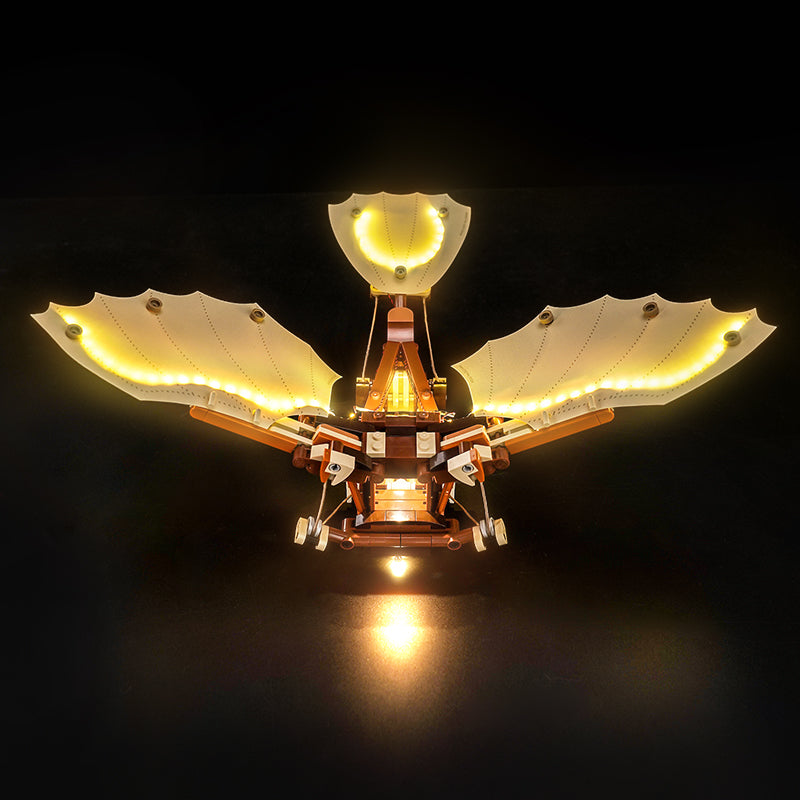 LED Light Kit for LEGO® Icons Leonardo da Vinci’s Flying Machine 10363