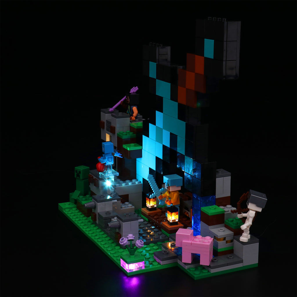 LED Light Kit for LEGO® Minecraft® 21244 The Sword Outpost
