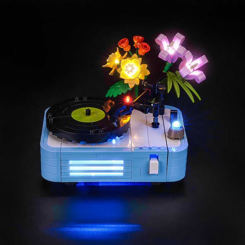 LED Light Kit for LEGO® Creator 3-in-1 31172 Record Player with Flowers
