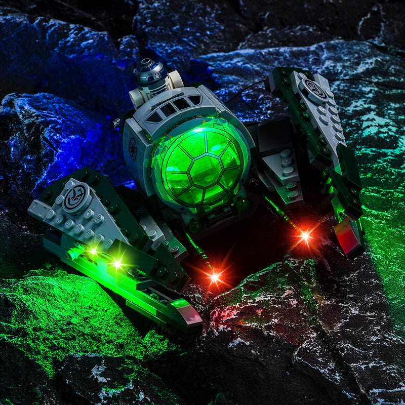 LED Light Kit for LEGO® Star Wars™ 75360 Yoda's Jedi Starfighter™