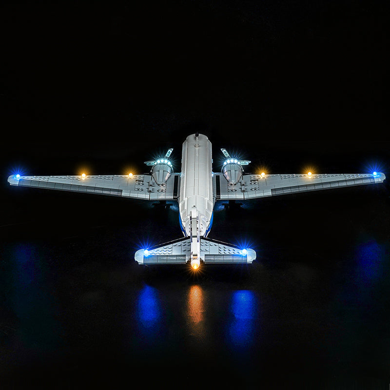Led Light Kit for LEGO® Douglas™ DC-3™ PAN AM® Airliner 11378