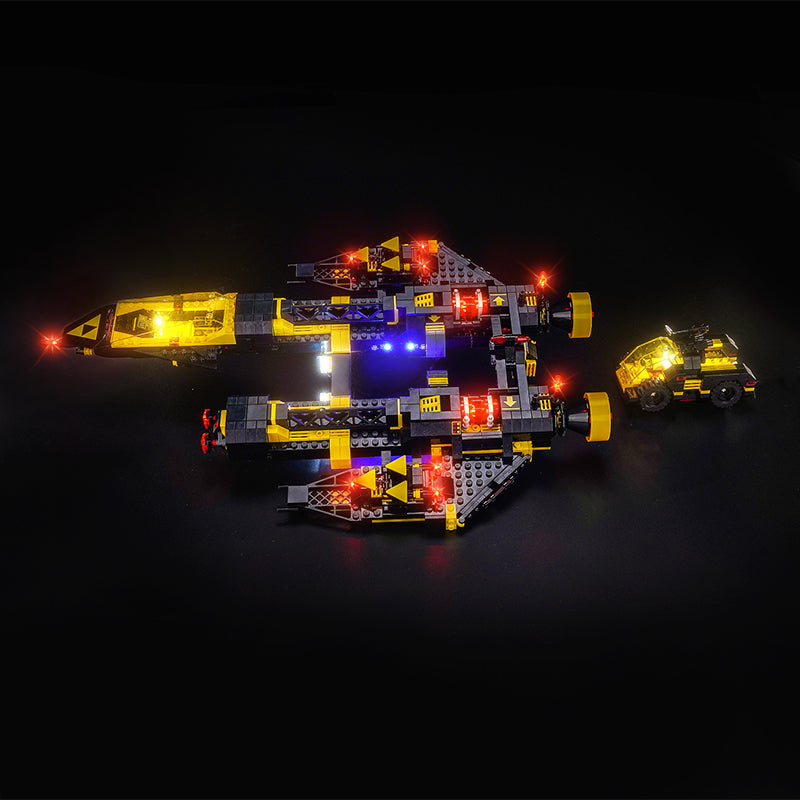 LED Light Kit for LEGO® Icons Blacktron Renegade 10355
