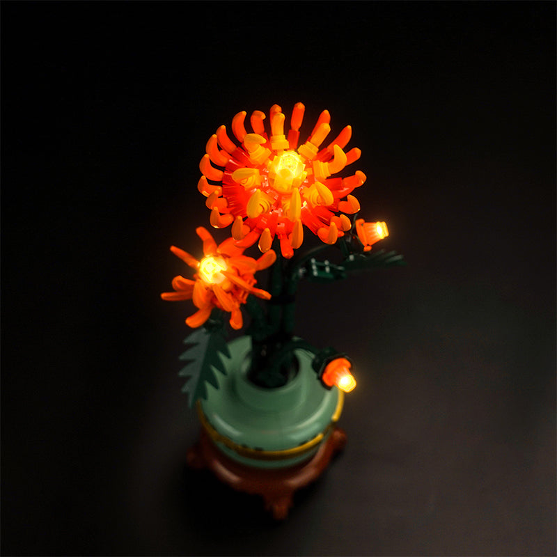 LED Light Kit for LEGO® Botanicals 10368 Chrysanthemum
