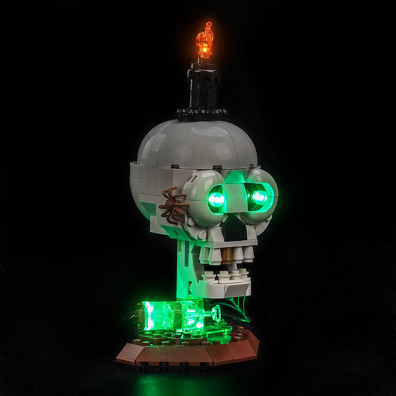Led Light Kit for LEGO® Halloween Skull Candle 40883