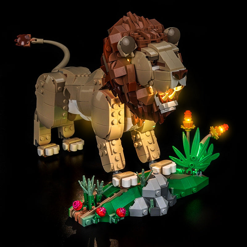 Led Light Kit for LEGO® Wild Animals: Majestic Lion 31386