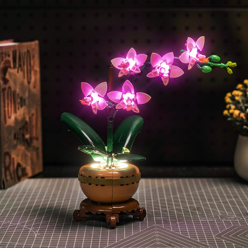 LED Light Kit for LEGO® Botanicals 10343 Mini Orchid