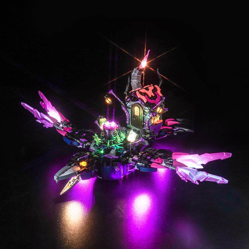 LED Light Kit for LEGO® DREAMZzz™ 71478 The Never Witch's Midnight Raven