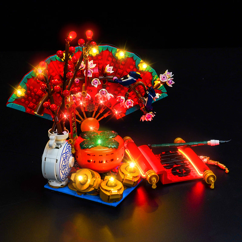LED Light Kit for LEGO® Spring Festival 80117 Good Fortune