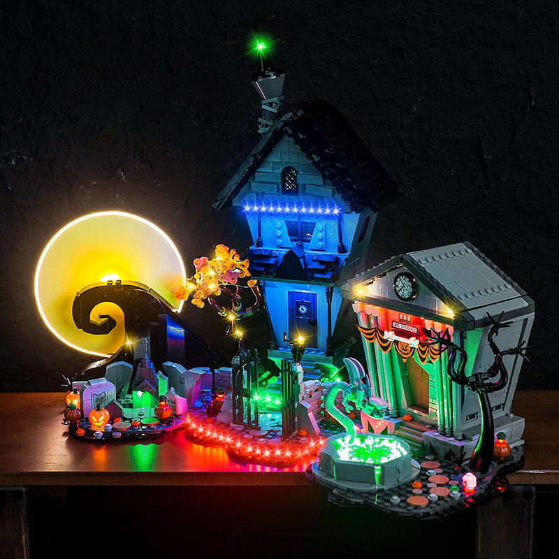 LED Light Kit for LEGO® Ideas Disney Tim Burton’s The Nightmare Before Christmas 21351