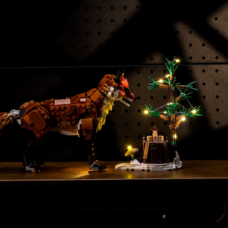 LED Light Kit for LEGO® Creator 3in1 31154 Forest Animals: Red Fox