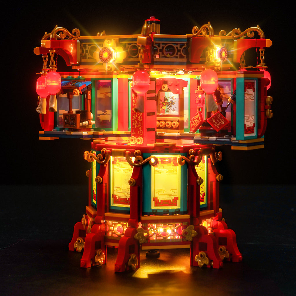 LED Light Kit for LEGO® Spring Festival 80116 Trotting Lantern