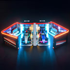LED Light Kit for LEGO® City F1® Garage: Mercedes-AMG & Alpine 60444