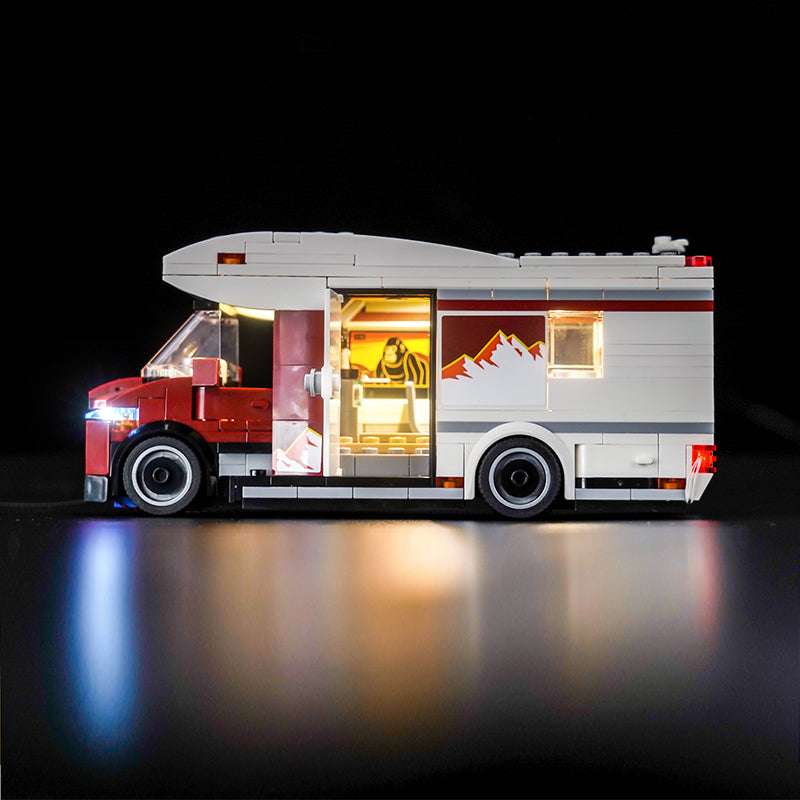 LED Light Kit for LEGO® City 60454 Holiday Adventure Camper Van