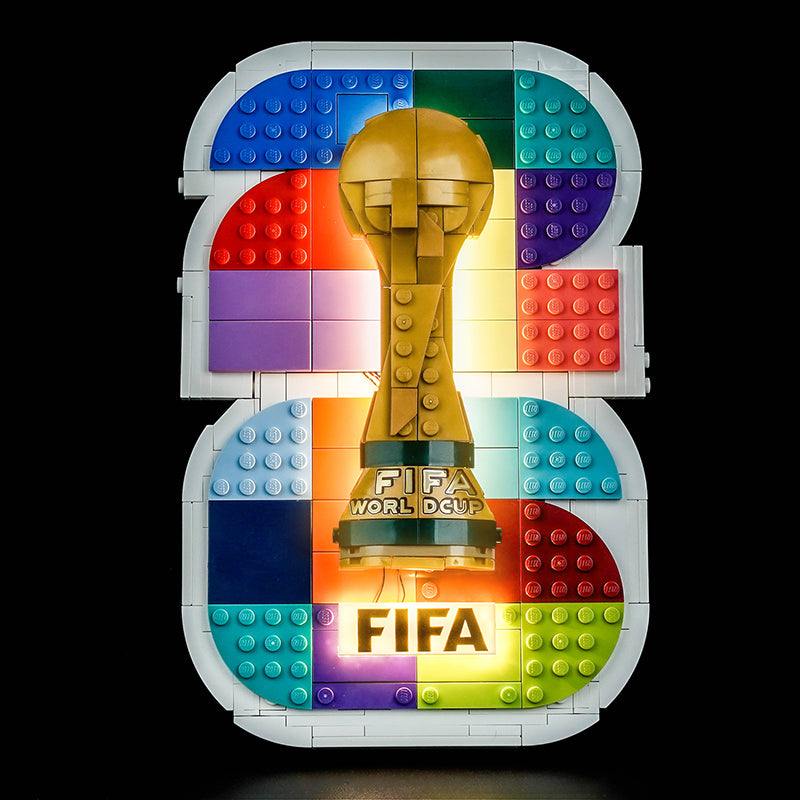 Led Light Kit for LEGO® FIFA World Cup 2026™ Official Emblem 43032