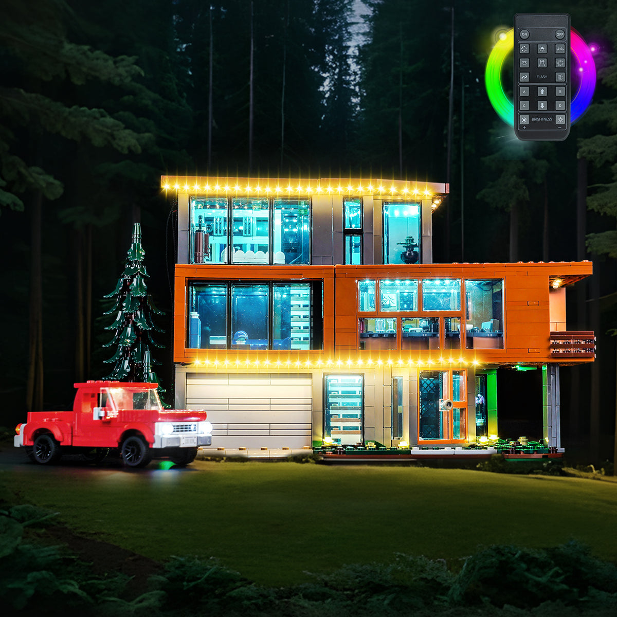 LED Light Kit for LEGO® Ideas Twilight The Cullen House 21354