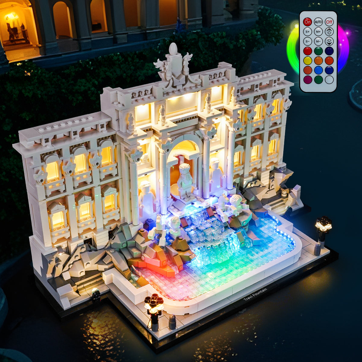 LED Light Kit for LEGO® Architecture 21062 Trevi Fountain