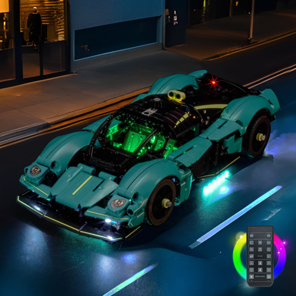 LED Light Kit for LEGO® Technic™ Aston Martin Valkyrie 42208