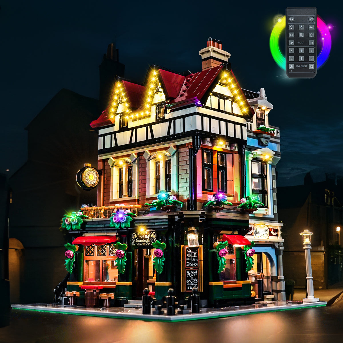 LED Light Kit for LEGO® Icons 10350 Tudor Corner