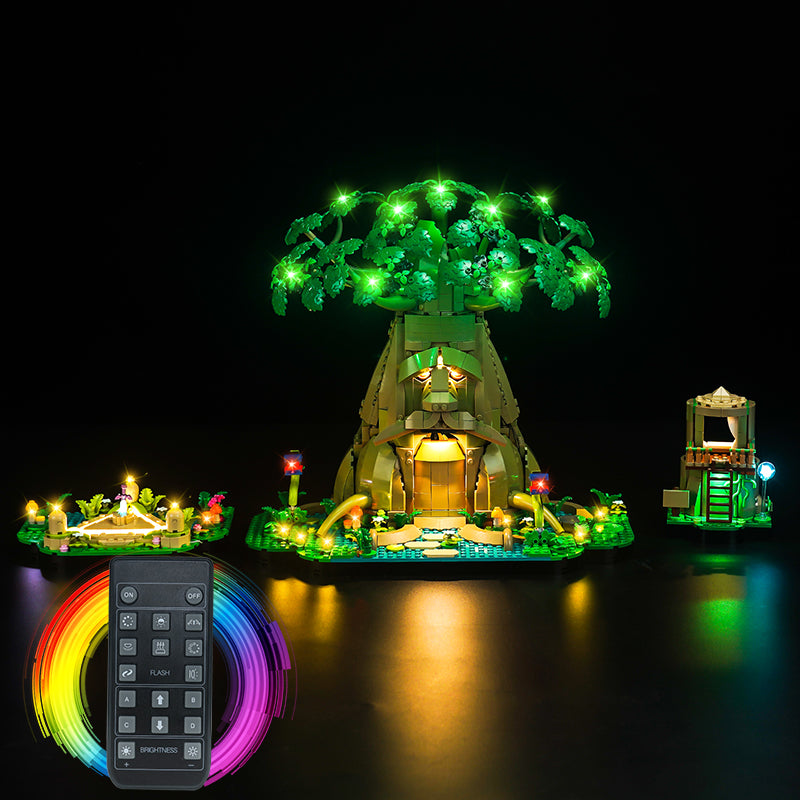 LED Light Kit for LEGO® The Legend of Zelda™ 77092 Great Deku Tree 2-in-1