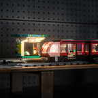 LED Light Kit for LEGO® City 60423 Downtown Streetcar and Station