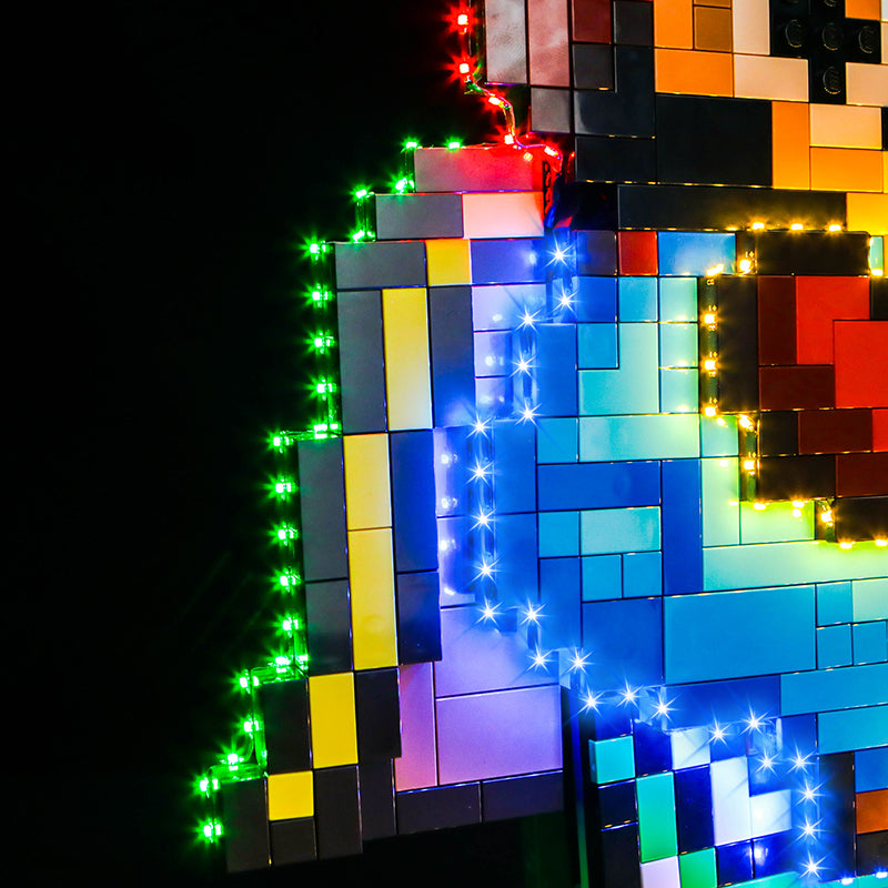 LED Light Kit for LEGO® Super Mario™ 71438 Super Mario World™: Mario & Yoshi