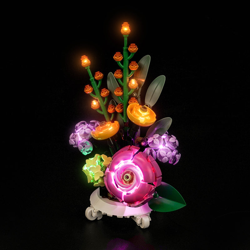 LED Light Kit for LEGO® Botanicals 40762 Mixed Flowerpot