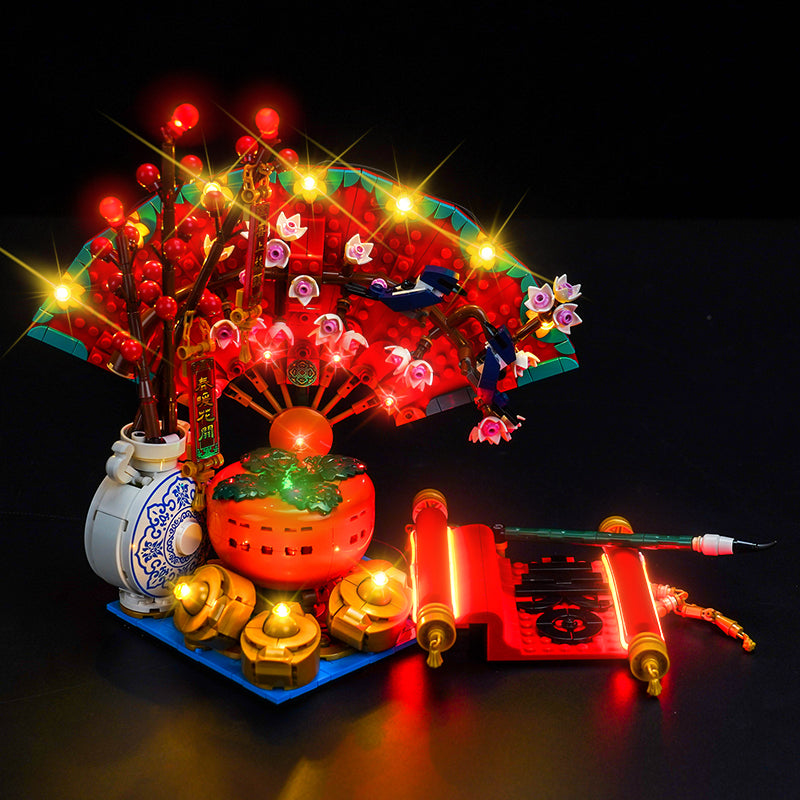 LED Light Kit for LEGO® Spring Festival 80117 Good Fortune