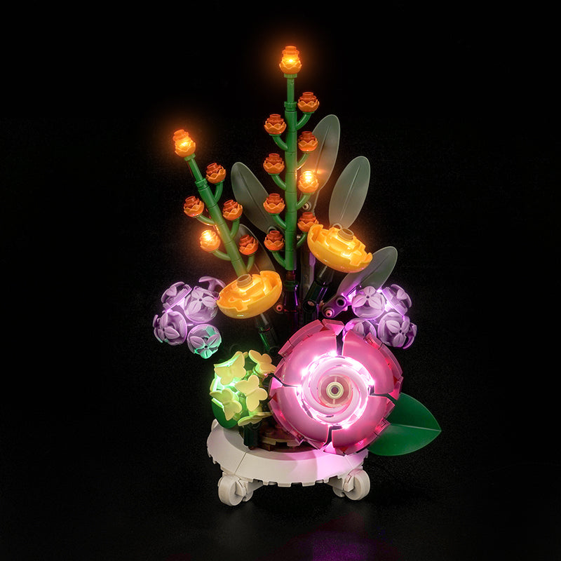 LED Light Kit for LEGO® Botanicals 40762 Mixed Flowerpot