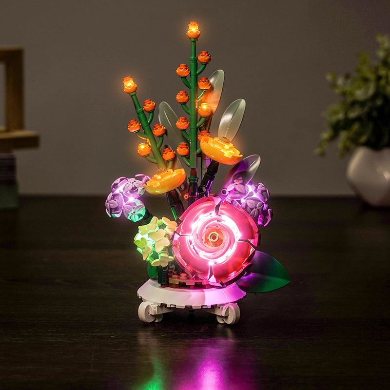 LED Light Kit for LEGO® Botanicals 40762 Mixed Flowerpot