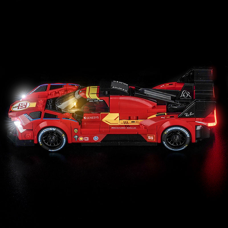Led Light Kit for LEGO® Ferrari 499P 77261