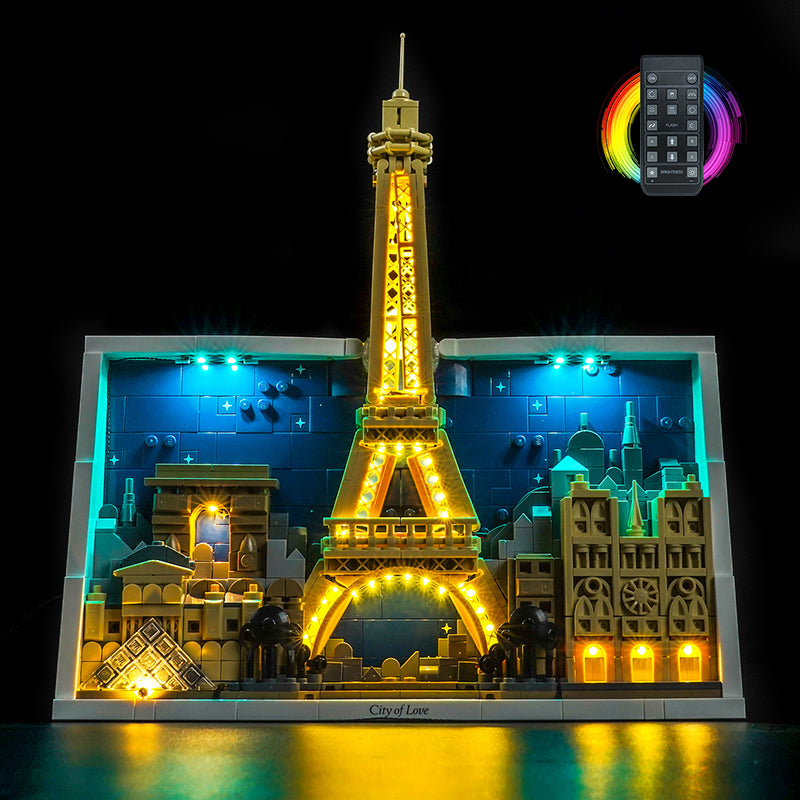 Led Light Kit for LEGO® Paris – City of Love 21064