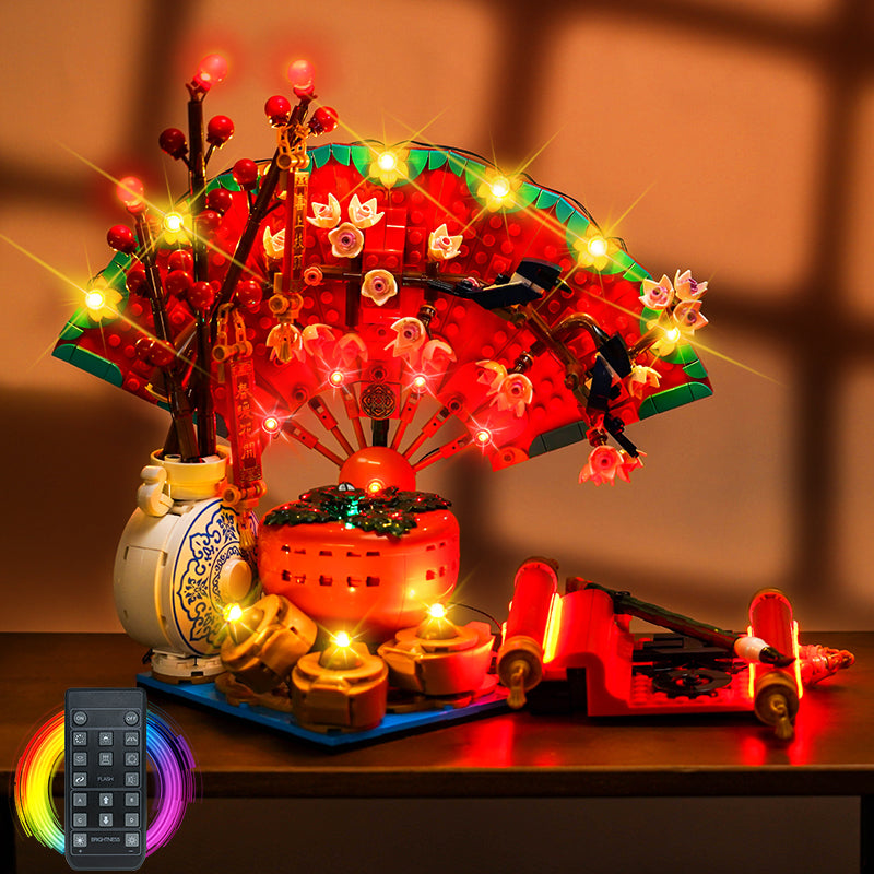 LED Light Kit for LEGO® Spring Festival 80117 Good Fortune