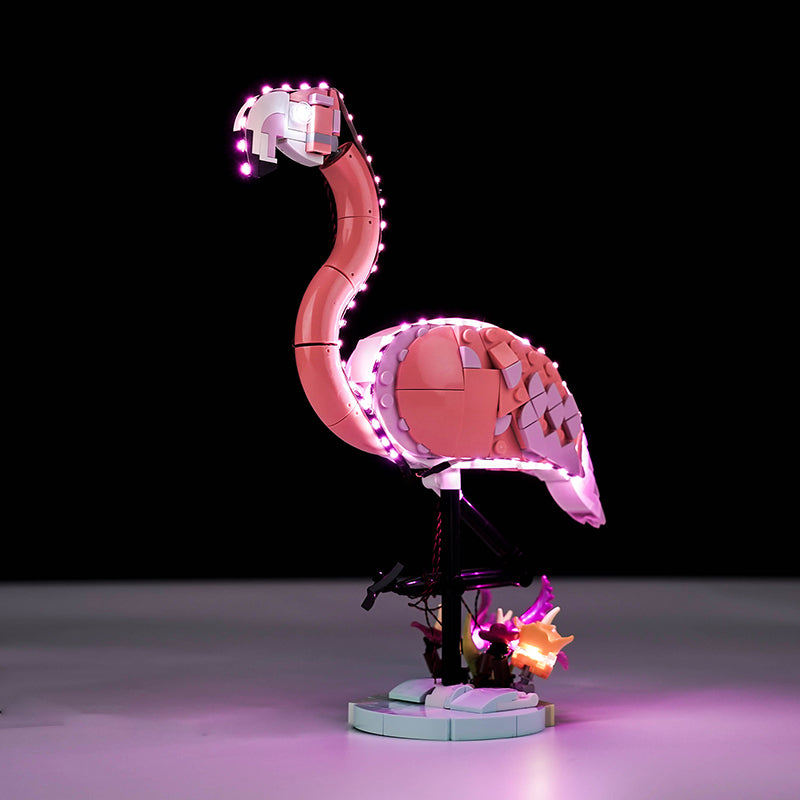 LED Light Kit for LEGO® Creator 3-in-1 31170 Wild Animals: Pink Flamingo