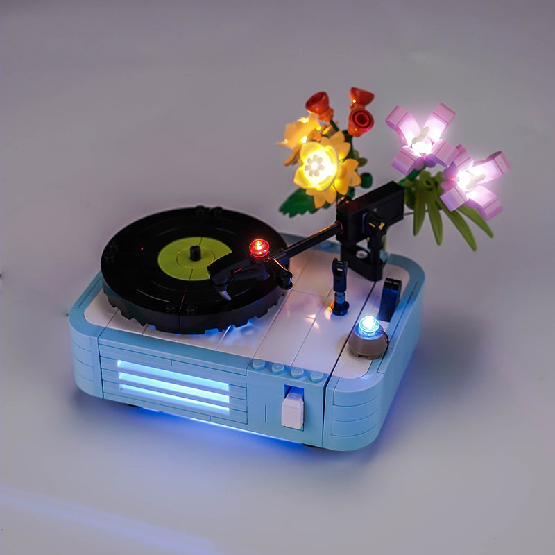 LED Light Kit for LEGO® Creator 3-in-1 31172 Record Player with Flowers
