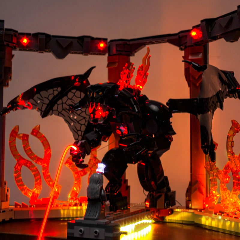 LED Light Kit for LEGO® Icons The Lord of the Rings: Balrog™ Book Nook 10367