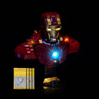 LED Light Kit for LEGO® Marvel Iron Man MK4 Bust 76327